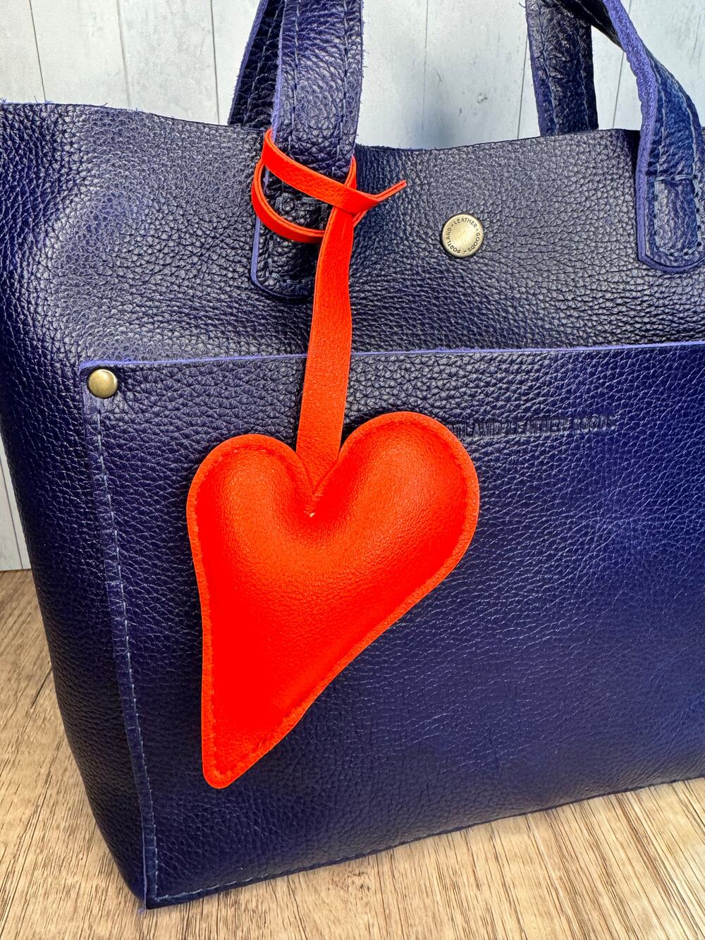 Red Heart Purse Charm Love Bag Flair NEW FAST SHIP Red Accessory Valentines